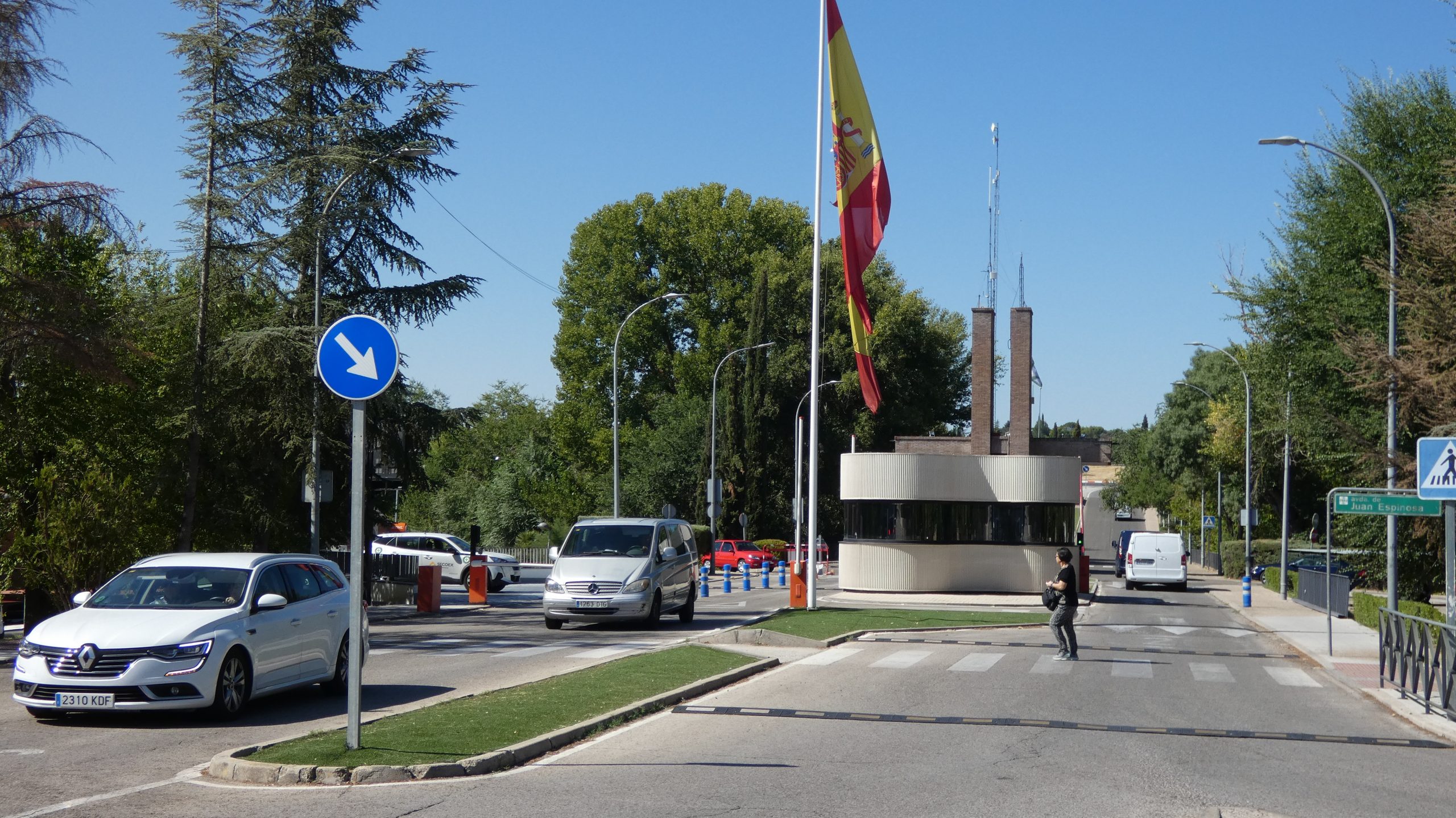 Acceso a la urbanización